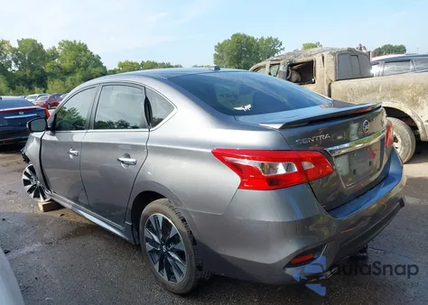 2019 Nissan Sentra Sr из США, поврежденный, VIN 3N1AB7AP6KY358959